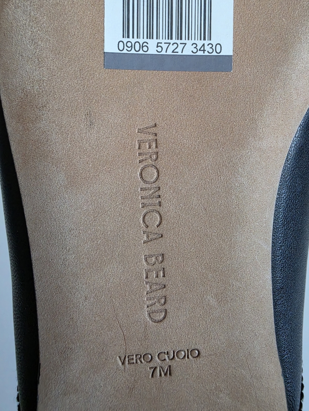 Veronica Beard Catherine Leather Mules - Picture 7 of 7